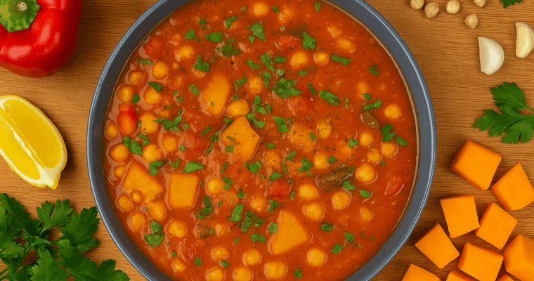 Hearty Chickpea and Potato Stew – Easy, Quick, and Comforting